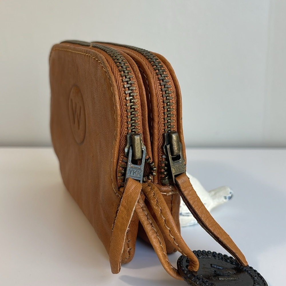 Wanderers Genuine Leather Zipped Card Case - Picture 8 of 12